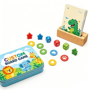 Manufacturer Custom Printing Design Children Board Game Vietnam Factory Playingg <b>Card</b> Deck for Kids Teens Icebreak with Tin Box - Product Image 6