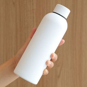 Lightweight Compact 304 Stainless Flask Daily Walking Jogging Fitness <b>Water</b> <b>Container</b> Custom Laser Printing Support - Product Image 4