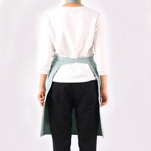 Changrong Custom <span class=keywords><strong>Fancy</strong></span> Katoen Koken Keukenschort Voor Vrouwen - Product Image 3