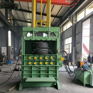 Presse à pneus fiable, presse à pneus, machine à emballer les <span class=keywords><strong>d</strong></span>échets de caoutchouc - Fini les ruptures de colis ou les fuites <span class=keywords><strong>d</strong></span>'huile, protection à vie - Product Image 1