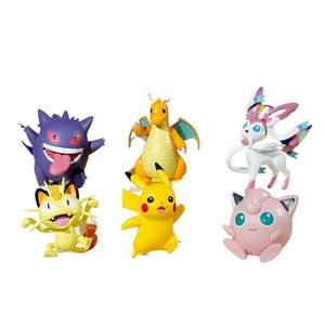 Cadre photo Baokemeng Happy Party assemblé, <span class=keywords><strong>Pikachu</strong></span> GengGui Fat Ding Meow Meow, modèle fait à la main, boîte Ming, ornements - Product Image 1