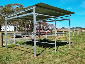 La stalle de cheval de cadre en acier de haute qualité lambrisse l'écurie modulaire mobile pour la ferme équestre et le terrain d'entraînement - Product Image 2