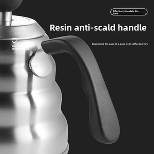 Hanging-ear Cloud-shaped Minimalist Design Pot Pour-over Coffee Maker 304 Stainless Steel Gooseneck <strong>Kettle</strong> Drip-brew <strong>Filter</strong> - Product Image 2