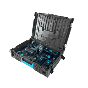 Jeu d'outils à batterie 20V sans fil perceuse d'angle <span class=keywords><strong>Gringer</strong></span> 125mm 20mm marteau - Product Image 3