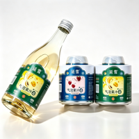Impression d'étiquettes personnalisées pour boissons et aliments, rouleaux d'autocollants en PET durables, imperméables et autocollants pour l'emballage