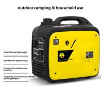Leichter Handgeführter Geräuscharmer Inverter-Benzingenerator 220V Mini Kompakter Reiner Sinuswellen-Stromgenerator für Wohnmobile und Camping