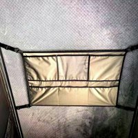 Tente de toit triangulaire 4x4 tout-terrain à extrémité en T, coque rigide en aluminium, système de fixation arrière en X pour camion