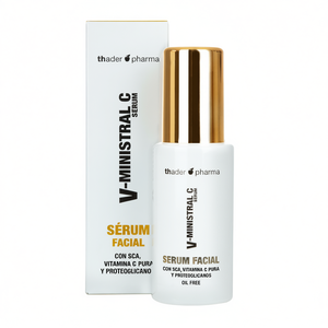 Suero Facial Thader Pharma V-Ministral C con Vitamina C Pura y Proteoglicanos, Libre de Aceites - Product Image 2