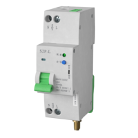 Disjoncteur intelligent personnalisable S2P-L (avec antenne) Basse tension 230V Smart WiFi 10KA Protection IP65 Rail DIN PA66