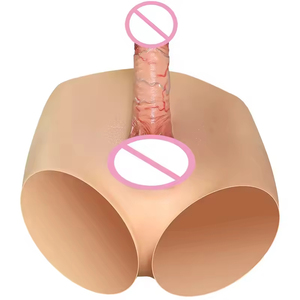 Braguita de Silicona Ecológica Impermeable IPX6 con Correa para Pene y Dildo para Hombres y Mujeres, Ideal para Lesbianas y Gays - Product Image 3