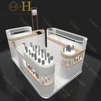 Présentoir de parfum personnalisé vitrine vitrine de parfum pour affichage de parfum vitrine kiosque