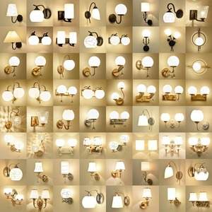 Wall <strong>Bracket</strong> Light Hotel Indoor Indoor Wall Light Room Brass <strong>Fixtures</strong> Sconces Bedside Wall <strong>Lamp</strong> - Product Image 4