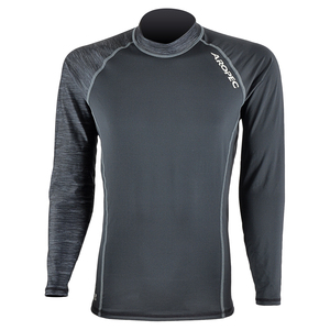 Rashguard à manches longues, résistant à l'usure, anti-UV, en polyester et élasthanne, pour la plongée - Product Image 1