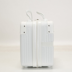 Fábrica barata 14 pulgadas Valise OEM diseño ABS portátil Mini viaje estuche cosmético <span class=keywords><strong>pequeña</strong></span> <span class=keywords><strong>caja</strong></span> <span class=keywords><strong>de</strong></span> <span class=keywords><strong>maquillaje</strong></span> para equipo <span class=keywords><strong>de</strong></span> Camping - Product Image 3
