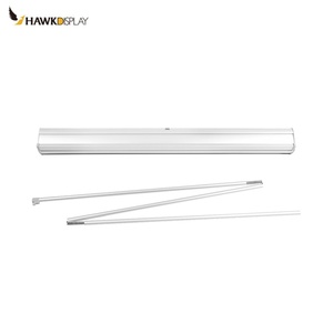 Cao cấp cuộn lên biểu ngữ nhà sản xuất nhôm có thể thu vào biểu ngữ đứng 200cm cao cuộn lên màn hình đứng - Product Image 5