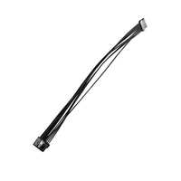Connecteur automobile 8 broches avec clip de verrouillage, câble noir pour câblage automobile, vente en gros