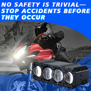 LELANPU Proyector LED de 4 pulgadas para coche, luz de carretera, amarillo láser, 7 pulgadas DRL, 4x4, 5 pulgadas, 80W, para motocicleta, 4 lentes, foco de trabajo - Product Image 5