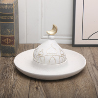Décoration Ramadan 2026 : Cadeau de Fête Musulmane, Ornement de Table, Artisanat Arabe du Moyen-Orient, Décoration de Maison, Artisanat en Résine pour l'Amitié entre les Peuples