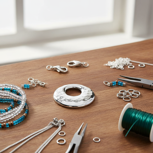 Stemma Rotondo D.33mm con Componenti e Accessori per Gioielli - Product Image 3