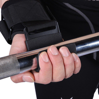Support de poignet pour musculation en néoprène de qualité professionnelle, personnalisé OEM, unisexe, avec crochets métalliques, pour barre de musculation, exercices de force