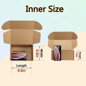Gros 9x6x4 Pouces Gratuite Boîtes Pack de 25, Petit Carton Ondulé Boîte Postale pour Emballage Littérature Mailer - Product Image 6
