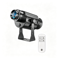 Projecteur LED 60W avec télécommande, étanche IP67, éclairage publicitaire extérieur pour projection de logo et de gobo personnalisés