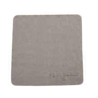 Nettoyeur de lunettes Logo imprimé chiffon de nettoyage Ultra microfibre pour lunettes lentille personnalisée