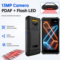 PDA Industrial Resistente con Android, Colector de Datos, Escáner de Códigos de Barras 1D/2D Satelital, Octa-core 2.2GHz, IP67, 64GB+6GB RAM, en Stock