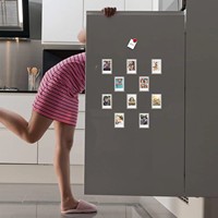 Bingkai Magnet Kulkas Akrilik OEM untuk Foto Polaroid, Magnet Kulkas untuk Foto Fujifilm Instax Mini