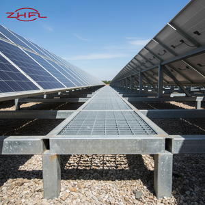 Grille en barres d'alliage d'acier au carbone robuste et durable, fabriquée sur mesure, anti-corrosion, résistante au feu et à l'eau, fournie directement par l'usine - Product Image 2