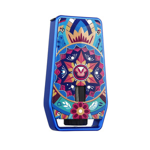 Briquet coupe-vent Baicheng à flamme directe, rechargeable au butane, en métal, pour voyage, cigares et accessoires de moxibustion - Product Image 2
