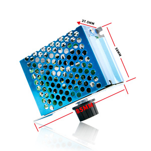 Contrôleur de vitesse de moteur DC pour ligue scolaire américaine, 12V 24V 36V 48V 20A PWM, boîtier métallique, module d'entraînement haute puissance - Product Image 1