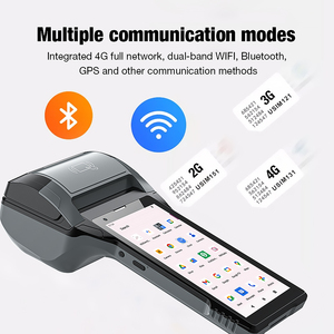 Mới nhất Android 12.0 6 inch gồ ghề PDAs 1D 2D Máy quét mã vạch cầm tay thiết bị đầu cuối với sinh trắc học Đầu đọc dấu vân tay trong kho - Product Image 6