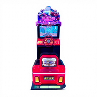 Anime Arcade Factory Promotion : Machine de jeu de simulation de conduite rapide de dirigeable, petite installation de jeu de course, modèle métallique simple
