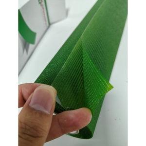 Nastro <span class=keywords><strong>Biadesivo</strong></span> Lohmann Duploflex Fol 0.10 Verde <span class=keywords><strong>per</strong></span> Montaggio su Pannello 310mm X 4.5m Adesivo in <span class=keywords><strong>Gomma</strong></span> <span class=keywords><strong>per</strong></span> Stampa Flessografica - Product Image 2