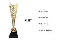 Trophées personnalisés plaqués or pour le football, l'athlétisme et le sport automobile Trophées personnalisés en métal durable pour les clubs