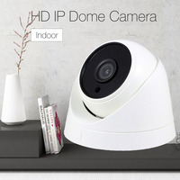 H.265 kamera IP CCTV deteksi wajah, kubah dalam ruangan deteksi gerakan inframerah malam 3.6MM lensa 4K 8MP 5MP 4MP jaringan IP kamera PoE