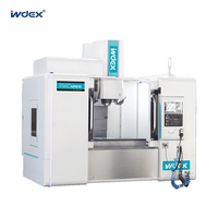 Nouveau centre d'usinage vertical CNC 3 axes VMC1265 simple BT40 avec guides à boîte rigide pour fraisage de précision, acier et aluminium robustes