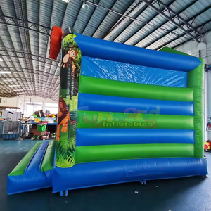 Castillo hinchable <b>bouncing</b> jumper bounce house for kids inflatable jungle bouncy <b>castle</b> - Product Image 2