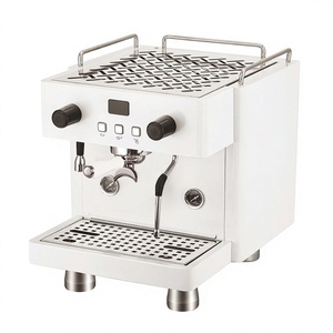 Macchina per Espresso Semiautomatica 1300W 20Bar con Manometro e Lancia Vapore, Macchina da Caffè Portatile per Hotel - Product Image 3