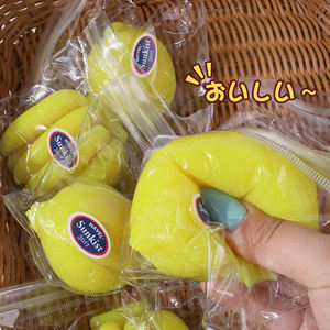 Jouet Squishy en TPR en forme de banane et de citron simulés, nouveauté anti-stress à presser, cadeau pour enfants et adultes - Product Image 3