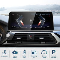 STWEI Layar Multimedia Android AUTO CarPlay Qualcomm Snapdragon 665 Baru untuk BMW X3 X4 G01 G02 EVO Navigasi Bluetooth DSP