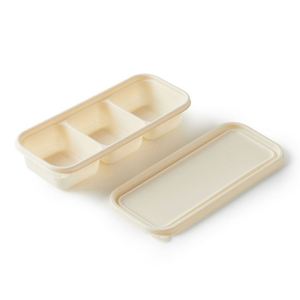 Boîte à lunch bento à emporter, récipient alimentaire pour micro-ondes, bol jetable - Product Image 4