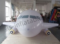 Modèle d'avion gonflable géant personnalisé en PVC pour les événements promotionnels de l'aviation