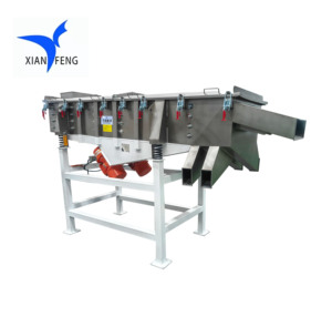 Automatischer linearer Tabakblattsieb-Separator-Klass ifikator Trocken sieb maschine Lineares Vibrations sieb erz - Product Image 4