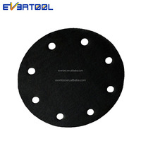 EVERTOOL Disque d'interface multi-trous en mousse pour protection des éponges, permettant aux abrasifs plats de s'adapter aux profils, aux contours et aux bords
