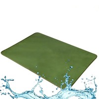 Tapis rafraîchissant d'été en soie glacée pour animaux de compagnie, respirant, antidérapant, anti-morsure, coussin rafraîchissant rectangulaire pour chiens et chats, vente en gros de tapis absorbants pour chiens