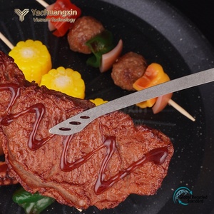 Pince à barbecue en alliage de titane 238 mm, pince à barbecue pour camping en plein air, pince à steak pointue pour cuisson en libre-service - Product Image 4