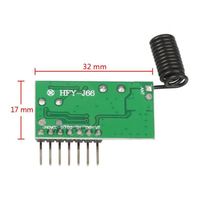 Récepteur sans fil RF 433 Mhz chaud Superhétérodyne 433 mhz ASK Module de télécommande