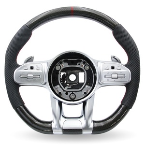 Volant de direction Retrofit Carbonio pour Mercedes Benz <span class=keywords><strong>AMG</strong></span> W116 W202 CLS550 W177 C190 C350 - Product Image 1